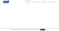 Desktop Screenshot of menzell-reisebuero.de